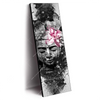 Xxl Wandbild Statue Mit Blume Grunge Stil Schmal Produktvorschau Seitlich