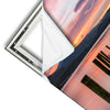 Xxl Wandbild Steg In Den Sonnenuntergang Hochformat Materialvorschau