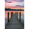 Xxl Wandbild Steg In Den Sonnenuntergang Hochformat Motivvorschau