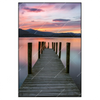 Xxl Wandbild Steg In Den Sonnenuntergang Hochformat Produktvorschau Frontal