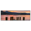 Xxl Wandbild Steg In Den Sonnenuntergang Panorama Produktvorschau Frontal