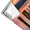 Xxl Wandbild Steg In Den Sonnenuntergang Querformat Materialvorschau