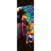 Xxl Wandbild Stier Mit Bunten Farben Schmal Motivvorschau