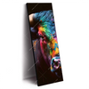 Xxl Wandbild Stier Mit Bunten Farben Schmal Produktvorschau Seitlich