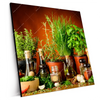 Xxl Wandbild Stillleben Mit Mediterranen Kraeutern Quadrat Produktvorschau Seitlich