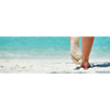 Xxl Wandbild Strandspaziergang Panorama Motivvorschau