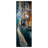Xxl Wandbild Tauchender Tiger Schmal Produktvorschau Frontal