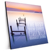 Xxl Wandbild The Best View Motivation Quadrat Produktvorschau Seitlich