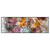 Xxl Wandbild Tiger Blumen Panorama Produktvorschau Frontal