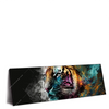 Xxl Wandbild Tiger Im Farbrausch Panorama Produktvorschau Seitlich