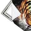 Xxl Wandbild Tiger Im Farbrausch Schmal Materialvorschau