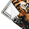 Xxl Wandbild Tiger Im Wasser Hochformat Materialvorschau