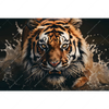 Xxl Wandbild Tiger Im Wasser Querformat Motivvorschau