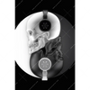 Xxl Wandbild Totenkopf Yin Yang Hochformat Motivvorschau