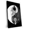 Xxl Wandbild Totenkopf Yin Yang Hochformat Produktvorschau Seitlich