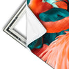 Xxl Wandbild Tropischer Flamingo Traum Hochformat Materialvorschau