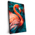 Xxl Wandbild Tropischer Flamingo Traum Hochformat Produktvorschau Seitlich