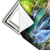 Xxl Wandbild Tropischer Wasserfall Quadrat Materialvorschau