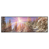 Xxl Wandbild Verschneiter Wald Panorama Produktvorschau Frontal
