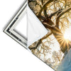 Xxl Wandbild Verzauberte Winterlandschaft Quadrat Materialvorschau