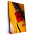 Xxl Wandbild Violine Rose Hochformat Produktvorschau Seitlich
