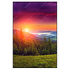 Xxl Wandbild Wald Bei Sonnenuntergang Hochformat Produktvorschau Frontal