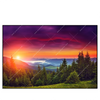 Xxl Wandbild Wald Bei Sonnenuntergang Querformat Produktvorschau Frontal