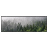 Xxl Wandbild Wald Im Nebel Panorama Produktvorschau Frontal