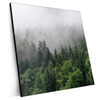 Xxl Wandbild Wald Im Nebel Quadrat Produktvorschau Seitlich
