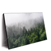 Xxl Wandbild Wald Im Nebel Querformat Produktvorschau Seitlich