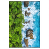 Xxl Wandbild Wald Meer Hochformat Produktvorschau Frontal