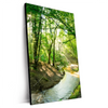 Xxl Wandbild Wald Mit Bach Hochformat Produktvorschau Seitlich