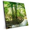 Xxl Wandbild Wald Mit Bach Quadrat Produktvorschau Seitlich