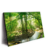 Xxl Wandbild Wald Mit Bach Querformat Produktvorschau Seitlich