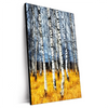Xxl Wandbild Wald Mit Birkenbaeumen Hochformat Produktvorschau Seitlich