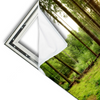 Xxl Wandbild Wald Mit Sonnenstrahlen No 2 Querformat Materialvorschau