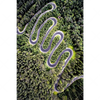 Xxl Wandbild Wald Strasse Luftaufnahme Hochformat Motivvorschau