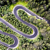 Xxl Wandbild Wald Strasse Luftaufnahme Quadrat Zoom