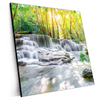 Xxl Wandbild Wald Wasserfall No 1 Quadrat Produktvorschau Seitlich