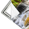 Xxl Wandbild Wald Wasserfall No 2 Quadrat Materialvorschau
