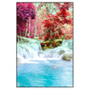 Xxl Wandbild Wald Wasserfall No 3 Hochformat Produktvorschau Frontal