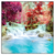 Xxl Wandbild Wald Wasserfall No 3 Quadrat Produktvorschau Frontal