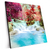 Xxl Wandbild Wald Wasserfall No 3 Quadrat Produktvorschau Seitlich