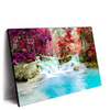 Xxl Wandbild Wald Wasserfall No 3 Querformat Produktvorschau Seitlich