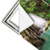Xxl Wandbild Wald Wasserfall No 4 Hochformat Materialvorschau