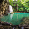 Xxl Wandbild Wald Wasserfall No 4 Quadrat Motivvorschau