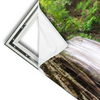 Xxl Wandbild Wald Wasserfall No 4 Schmal Materialvorschau