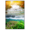 Xxl Wandbild Wald Wasserfall No 5 Hochformat Produktvorschau Frontal