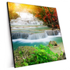 Xxl Wandbild Wald Wasserfall No 5 Quadrat Produktvorschau Seitlich