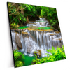 Xxl Wandbild Wald Wasserfall No 6 Quadrat Produktvorschau Seitlich